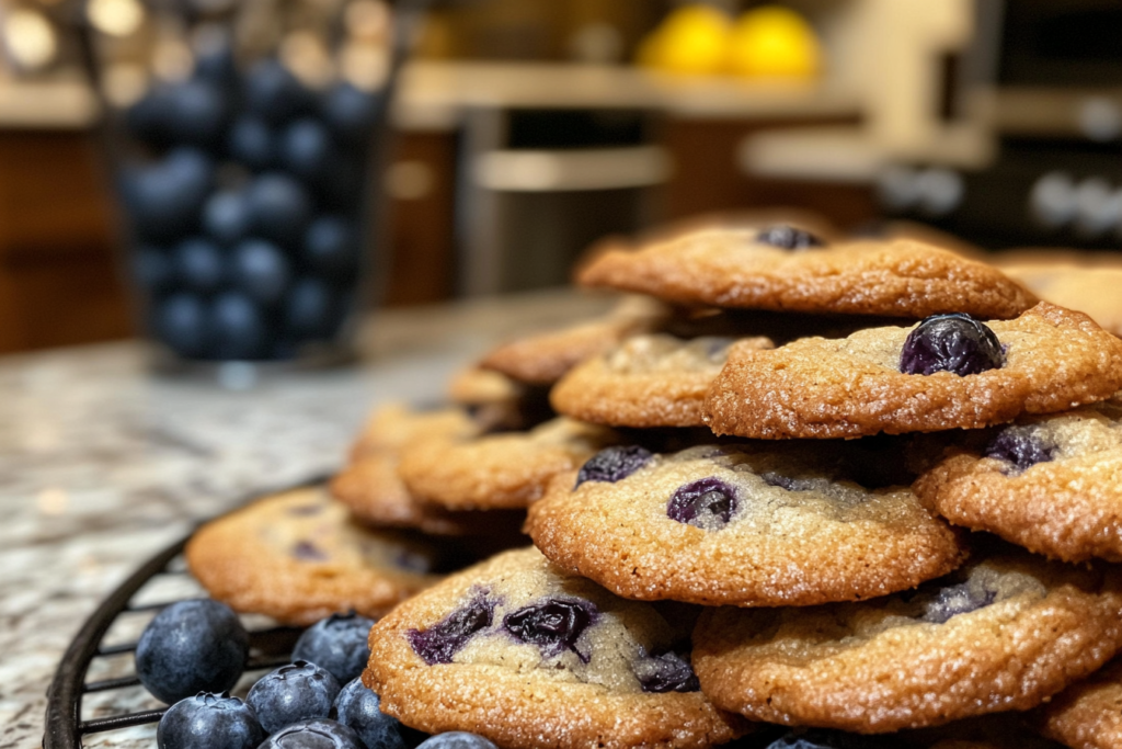 Delicious Lemon Blueberry Cookies: A Refreshing Sweet Treat