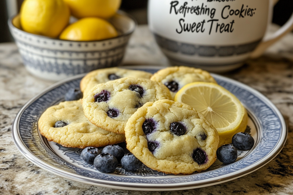 Delicious Lemon Blueberry Cookies: A Refreshing Sweet Treat