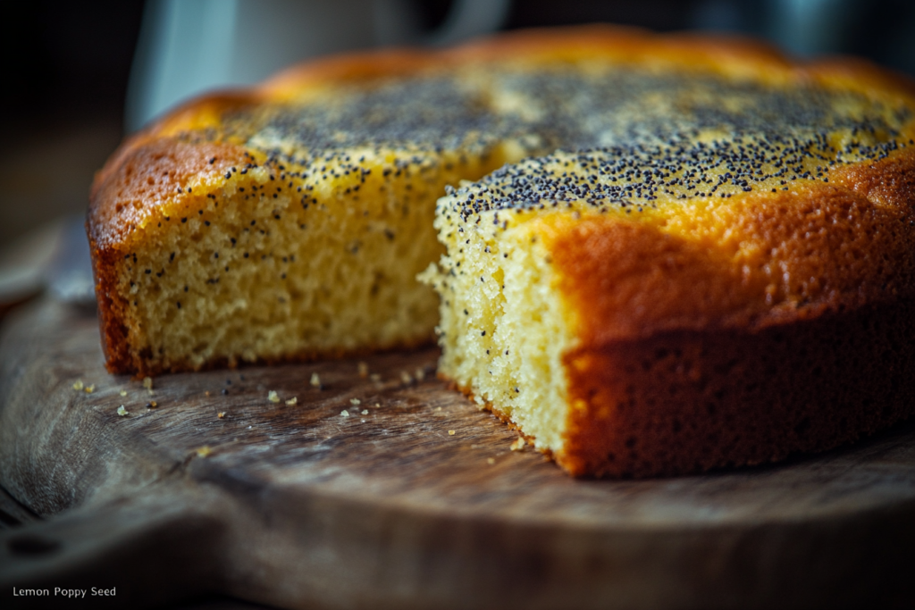 Lemon Poppy Seed Cake