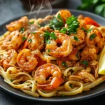 Delicious Cajun Shrimp and Chicken Pasta